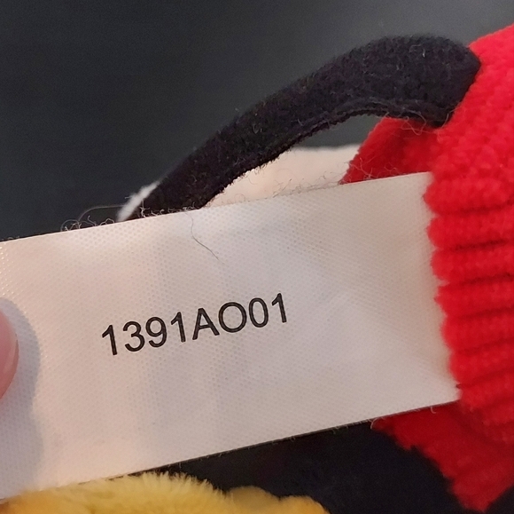 Disney Mickey Mouse Stuffed Animal Stuffed With Beanies 9in - Picture 3 of 6